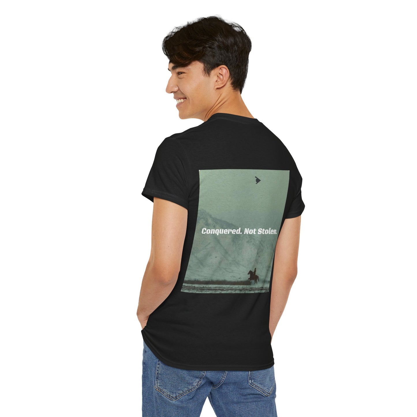 Conquered Cotton T-Shirt (Black)